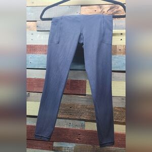Women's Blue Athleta Salutation Pants with Pockets Size XXS